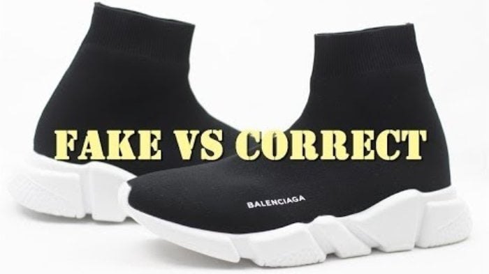 Perbedaan Sepatu Balenciaga Speed Trainer Asli dan Palsu